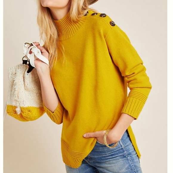 Anthropologie Margarita Tunic Sweater 